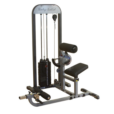 Body-Solid Pro Select AB and Back Selectorized, 210 Stack SELECT AB